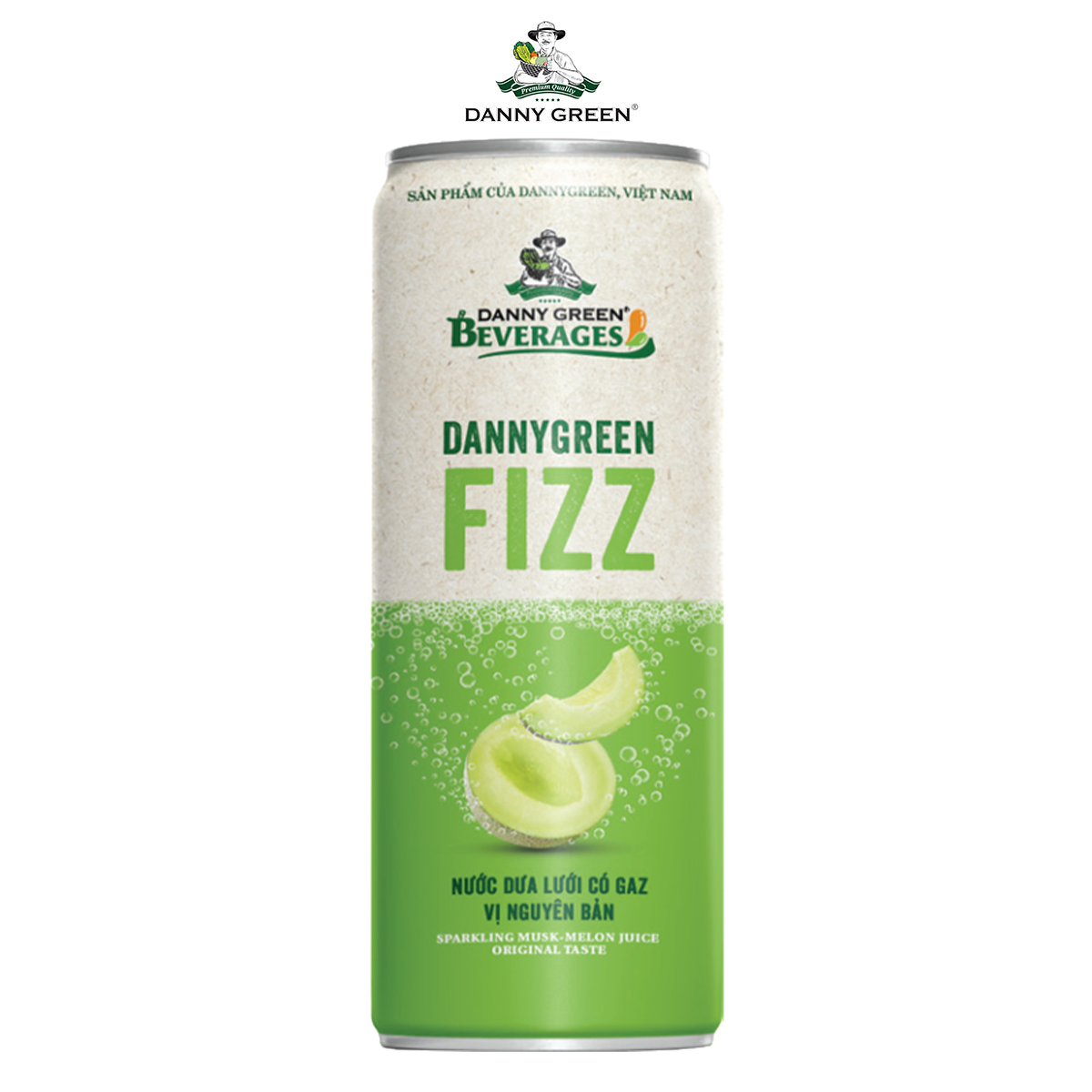 43. Nước Dưa Lưới Có Gaz Vị Nguyên Bản DannyGreen Fizz