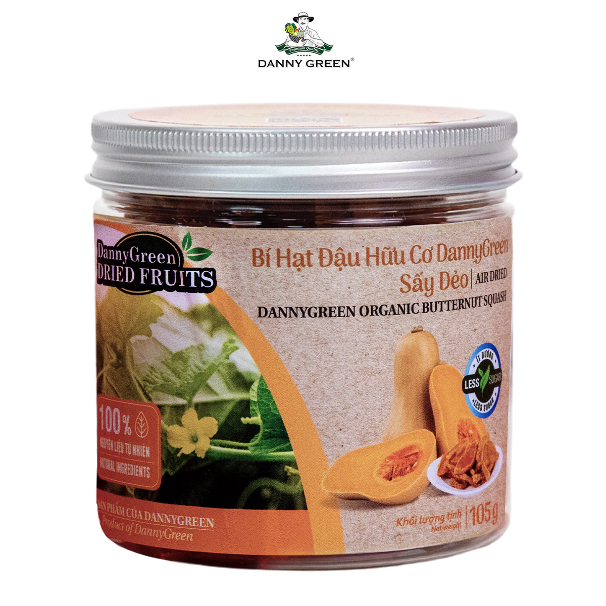 52. Bí Hạt Đậu Hữu Cơ DannyGreen Sấy Dẻo - FM