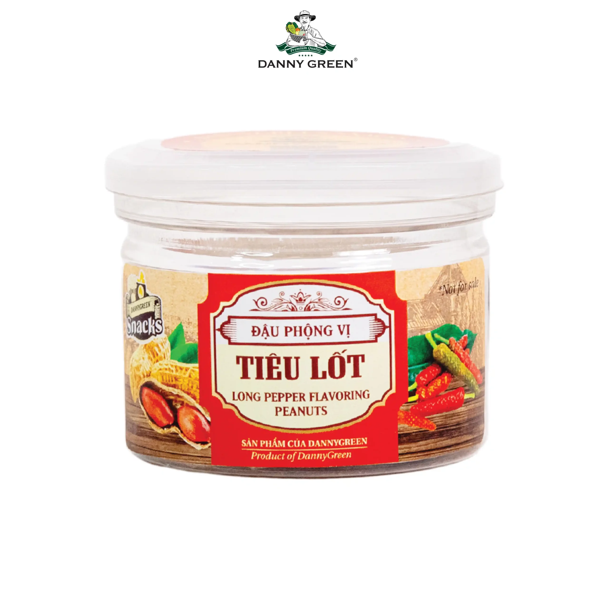 Snack Đậu Phộng Vị Tiêu Lốt DannyGreen