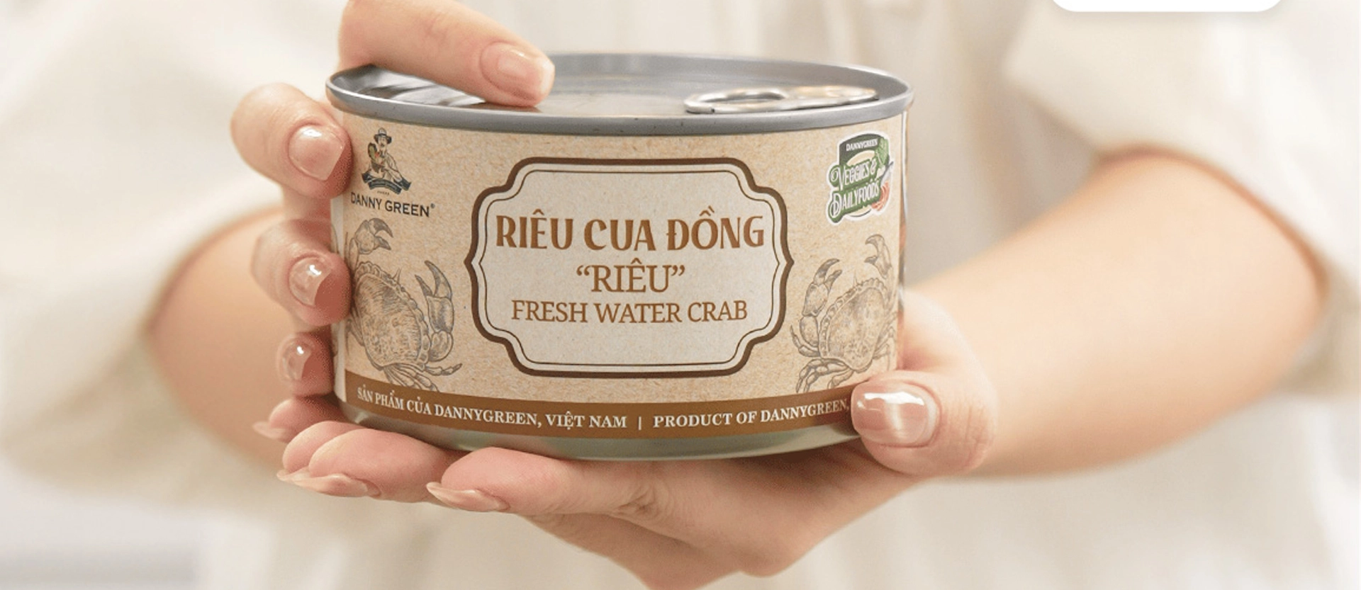 Riêu Cua Đồng DannyGreen chuẩn vị