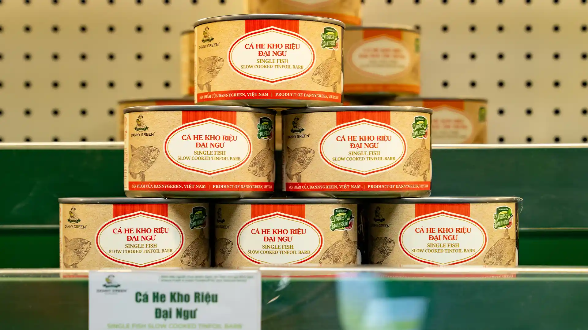 Cá He Kho Riệu DannyGreen không chất bảo quản