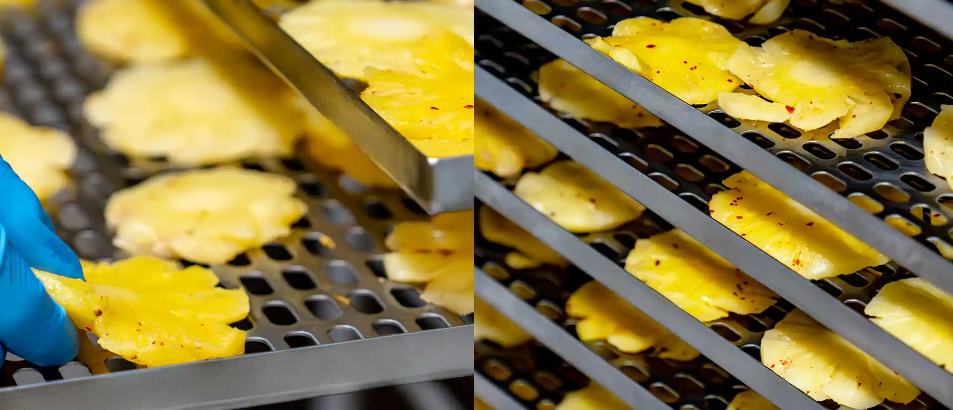 Công đoạn sấy khóm