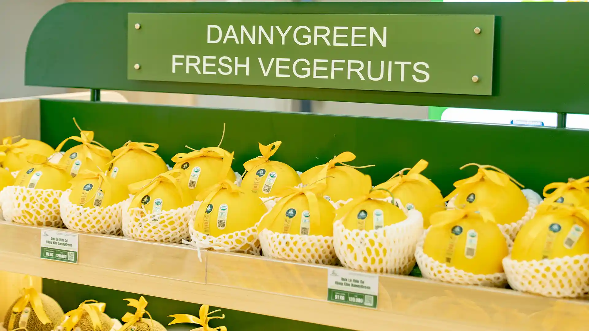 Dưa Lưới và Dưa Lê Hữu Cơ DannyGreen