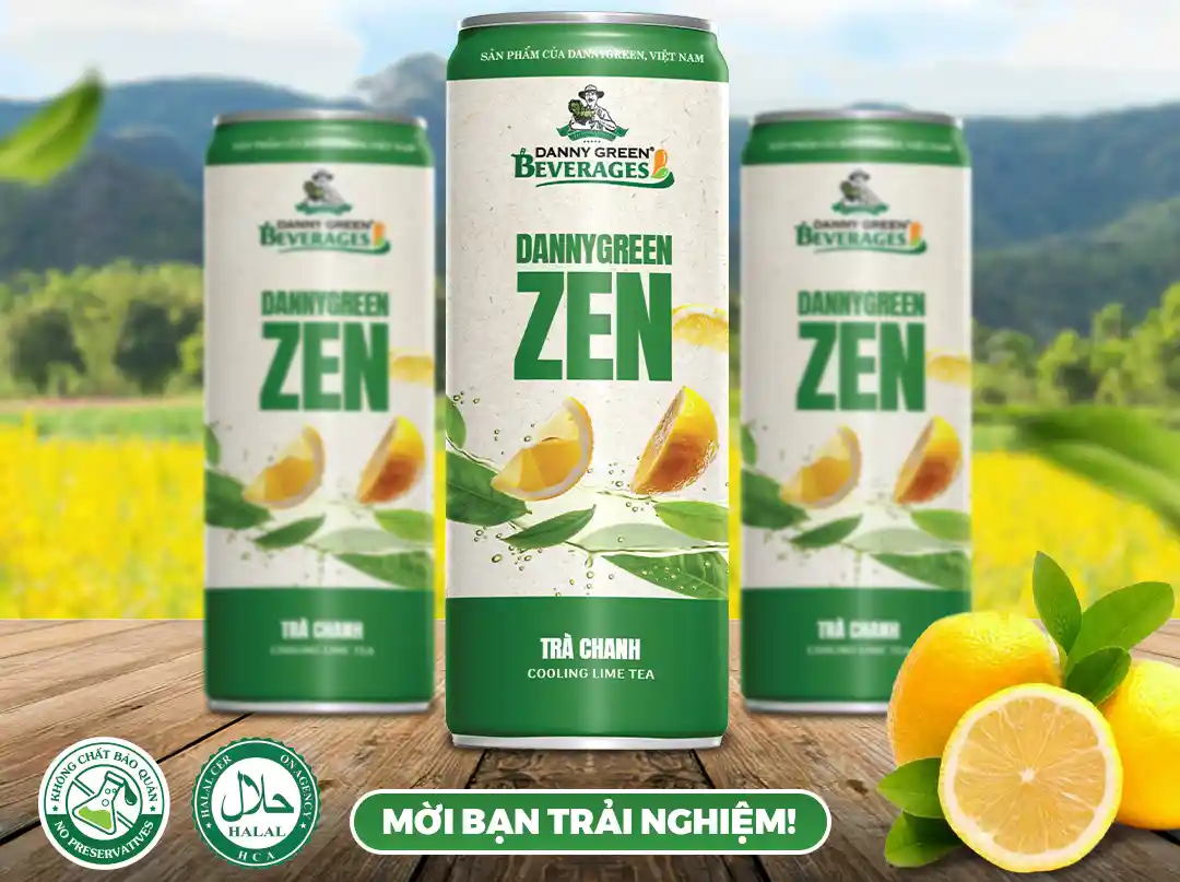 Trà Chanh Thanh Nhiệt DannyGreen Zen 