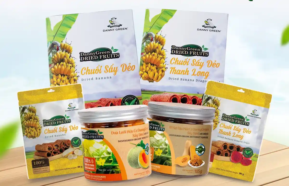 Trái Cây Sấy Dẻo DannyGreen