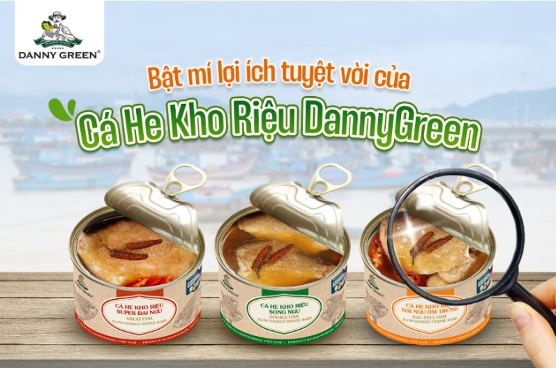 Cá He Kho Riệu DannyGreen