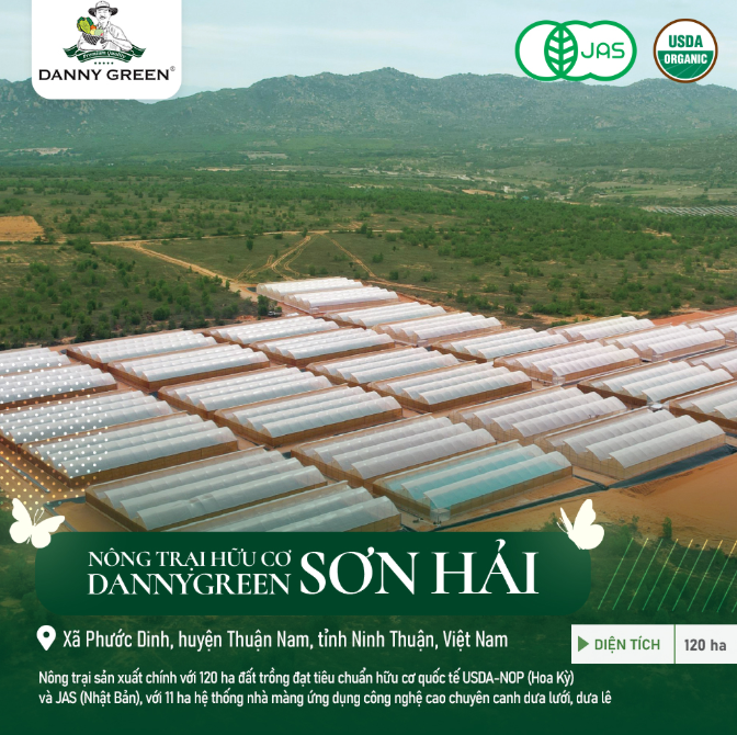 Nông Trại Hữu Cơ DannyGreen Sơn Hải