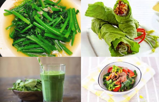 Các món chế biến từ Rau Hữu Cơ siêu ngon