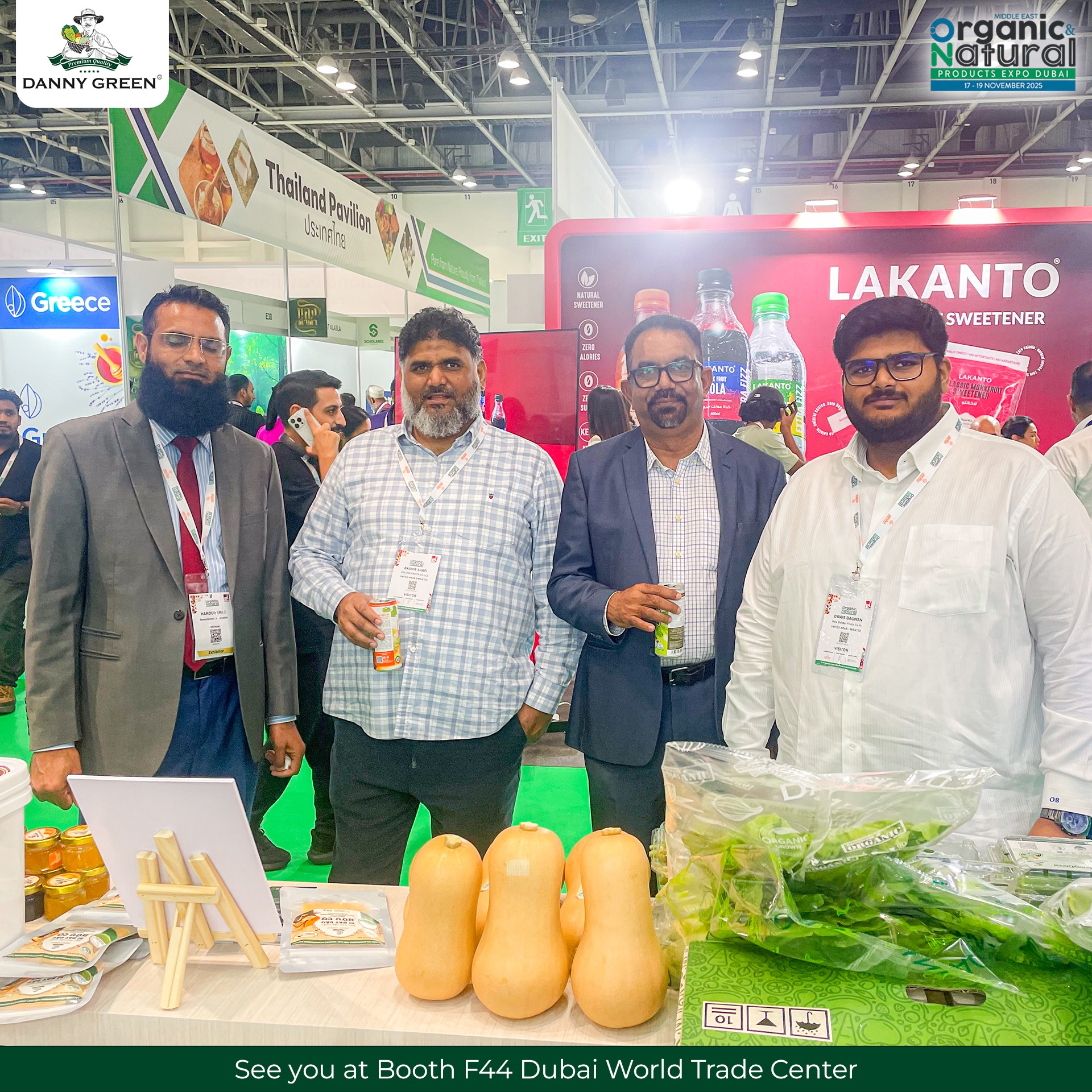 Nông Sản Hữu Cơ Việt Nam được bày bán tại Middle East Natural & Organic Expo Dubai 2025