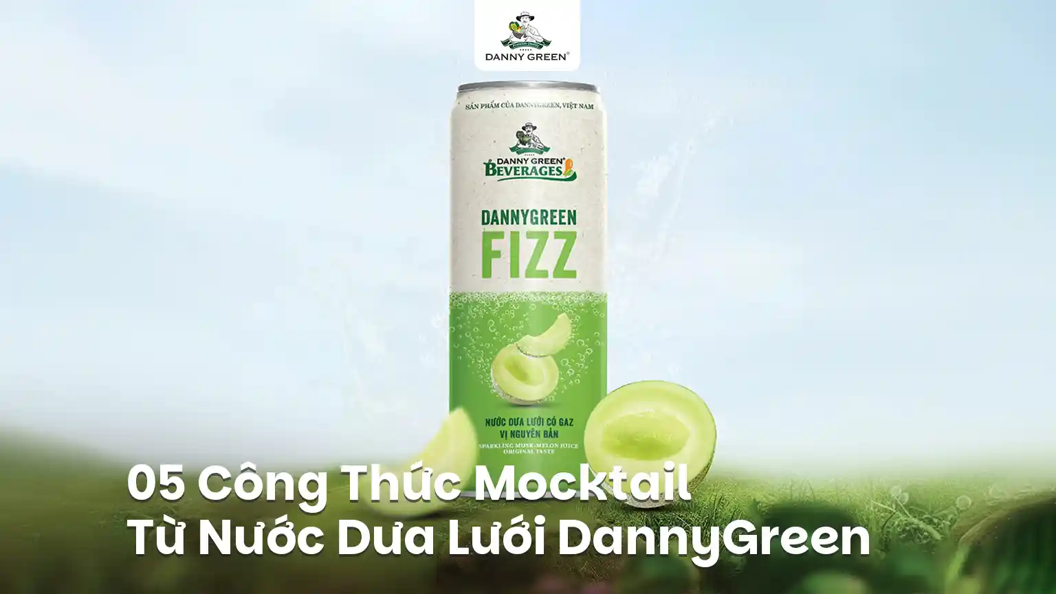 Gợi Ý 5 Công Thức Mocktail Từ Nước Dưa Lưới DannyGreen Tại Nhà